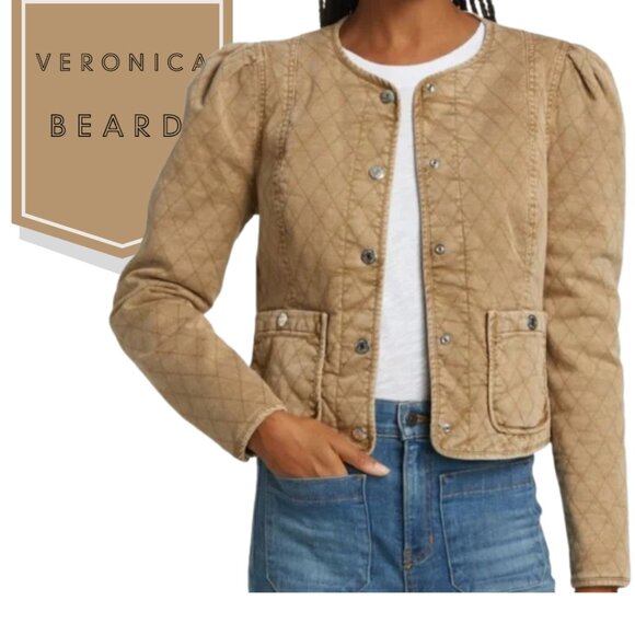 Veronica Beard Camilla Quilted Jacket. Size M. - Picture 1 of 8